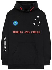 Travis Scott World Peace Black Pullover Hoodie - Size Large L