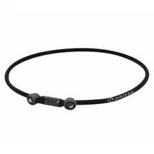 Phiten S1 Aqua-Metal Titanium Infused Necklace - Black - 18