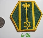 Army  color shoulder Patch  46th MILITARY POLICE COMMAND mp Cmd   FREE SHIP
