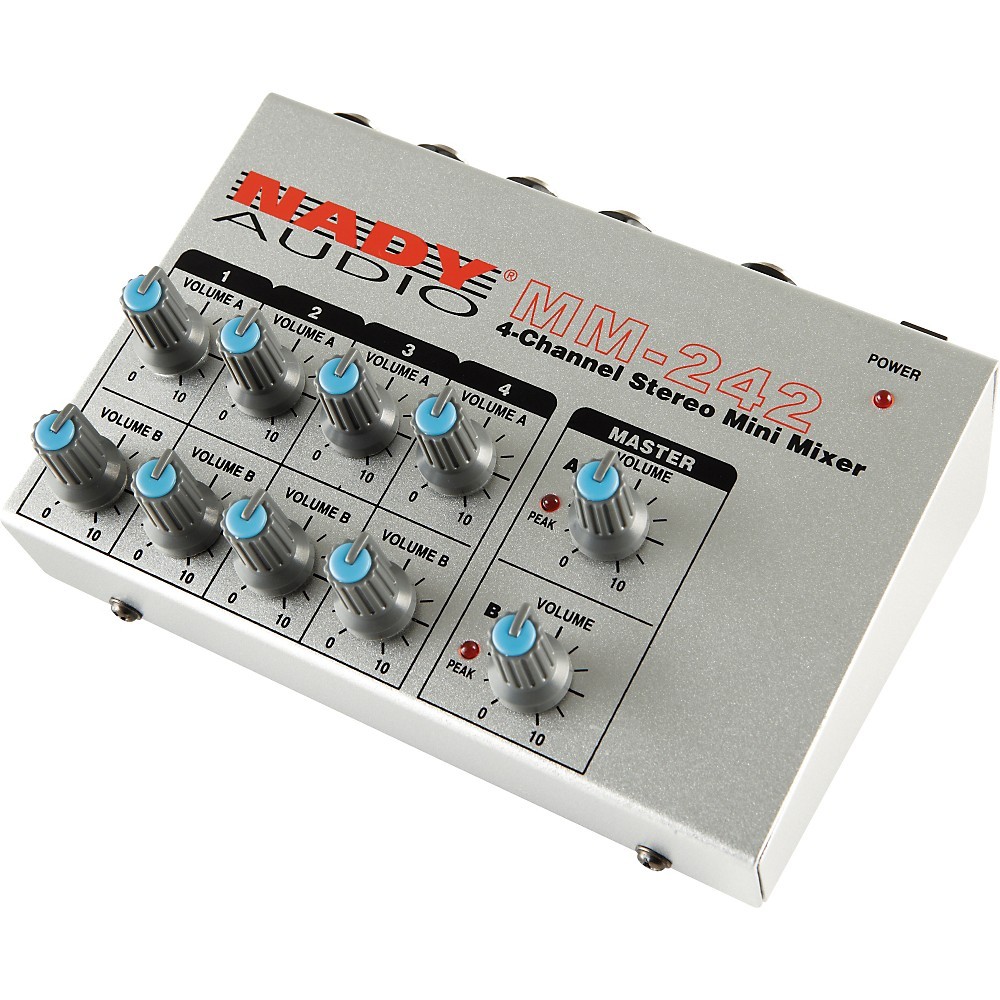 Nady MM-242 4-Channel Mini Mixer 7090₽