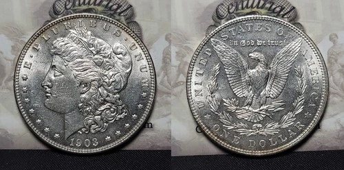 1903 P Morgan Silver Dollar $1 -BU Better Date!