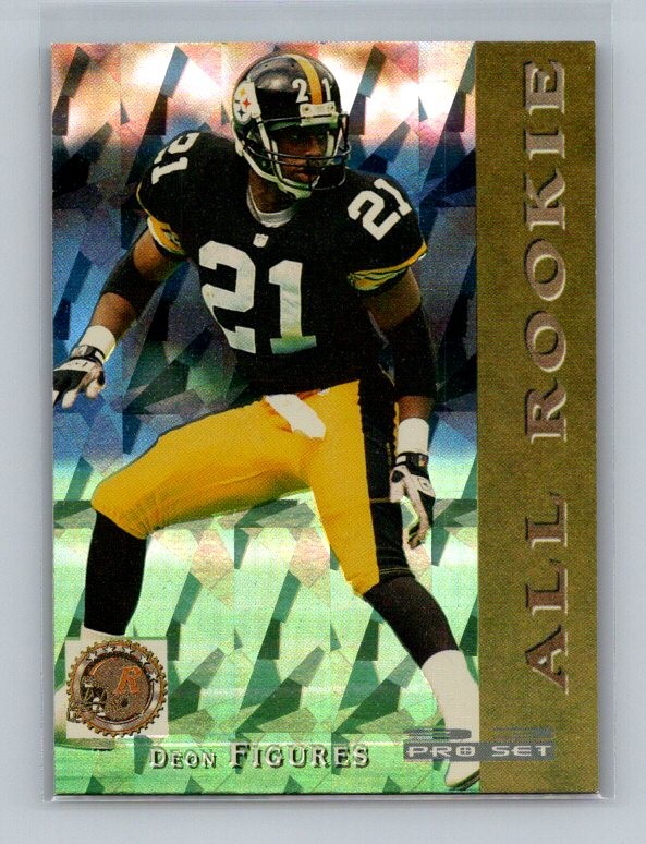 Deon Figures 1993 Pro Set All-Rookies #24 Pittsburgh Steelers