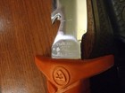 WENOKA MADE IN JAPAN VINTAGE 8501 DIVE KNIFE STAINLESS ORANGE HANDLE W/SHEATH — photo 3
