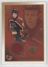 2002-03 Pacific Crown Royale Game-Worn Jerseys Gold /25 Dany Heatley #1 0c3