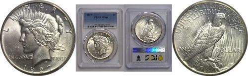 1927 Peace Dollar   PCGS MS-64