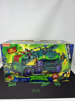 #ad Rise Of The Teenage Mutant Ninja Turtles Tank 2 In 1 Mobile Ops Unit New TMNT $123.50