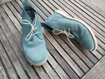 Jack & Jones suede desert boots lace-up shoes shoes jeans blue 41