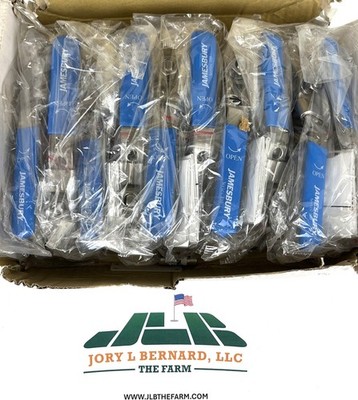 JAMESBURY, VALUE-LINE, LOT OF 10, BALL VALVE, SERIES 100, 3/4'' NPT 2000 WOG NEW