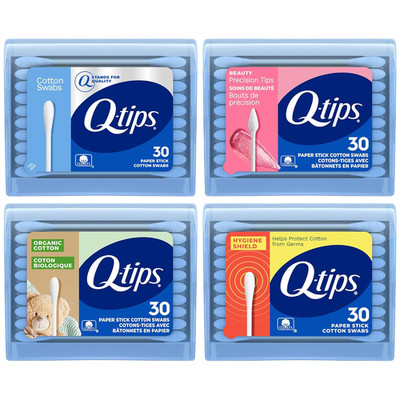 Cotton Swabs Purse Pack Bundle (Hygiene Shield, Organic, Precision Tips & Origin