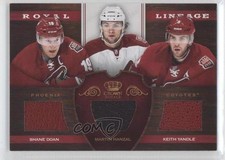 2012-13 Rookie Anthology Crown Royale Royal Lineage Keith Yandle Shane Doan 3m5