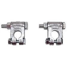  Car Battery Terminal Connectors Military Spec Top Post Kit Auto Parts — One 