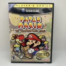 Paper Mario: The Thousand-Year Door GameCube CIB Tested Authentic