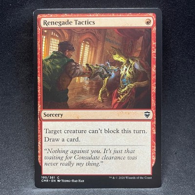 Renegade Tactics Commander Legends MTG NM