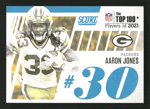 Aaron Jones 2022 Score #T30 Top 100 Green Bay Packers