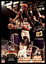 Clyde Drexler 1992-93 Stadium Club #287 Trail Blazers NBA READ FREE SHIPPING