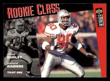 Rickey Dudley 1996 Collector's Choice Rookie Card #9 Ohio State Buckeyes. rookie card picture