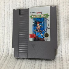 Cartucho de juego Castlevania II Simons Quest Nintendo NES probado funcionando
