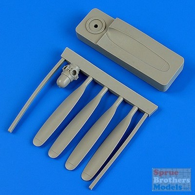 QBT48662 1:48 Quickboost F4U-5 Corsair Propeller with Tool (HBS kit)