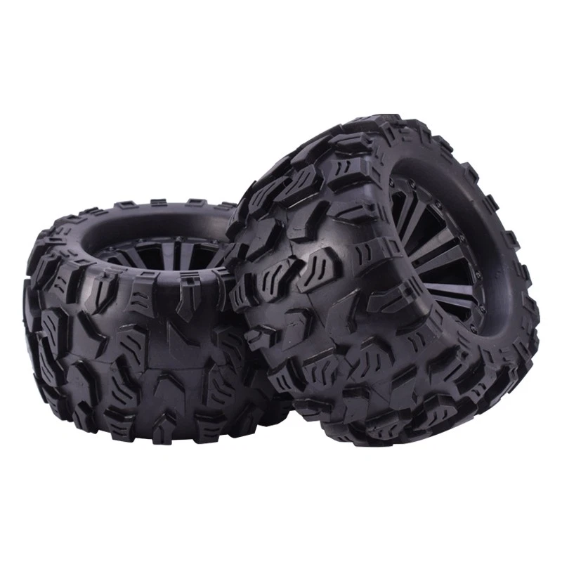 2pcs ZD Racing 12mm HEX 125mm Wheel Tire For 1/10 Monster Truck Off Road HPI HSP - Bild 4 von 4