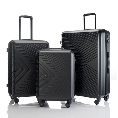 3 Piece Hardshell Luggage Set Hardside Lightweight Suitcase with TSA Lock Spi...
