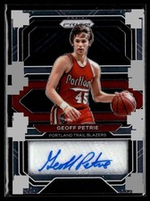 2020-21 Panini Prizm Basketball AUTO Geoff Petrie