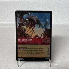 Disney Lorcana The Leviathan - Guardian of Atlantis Enchanted 125/204 FOIL