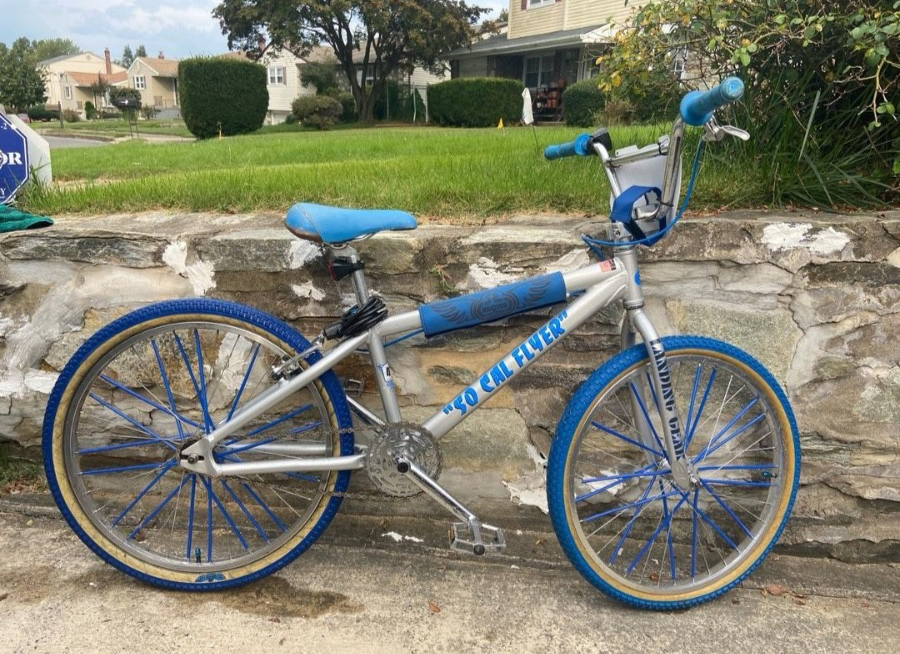 SE Bikes So Cal Flyer Blue Silver 24 inch BMX