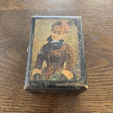 Rare Ca. 1900 Antique Advertising Box Pure Milled Toilet Soap Charles Higgins NY