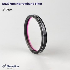 2" 7nm Duo-Band Filter Dual Narrow Band Filter f/ Deep Sky Photography Astronomy