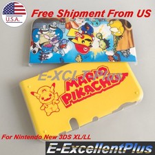 For Nintendo New 3DS LL 3DS XL Snap on Case A  E Housing Shell Protective Cover