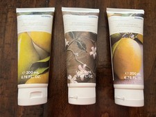 LOT X 3 THREE KORRES Body Milk Lotions Jasmin Bergamot Pear Basil Lemon 6.76 NEW