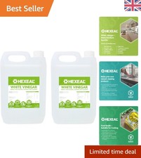 Natural 10L White Vinegar Pack - Versatile Ingredient for Cooking & Cleaning 1.30 per litre