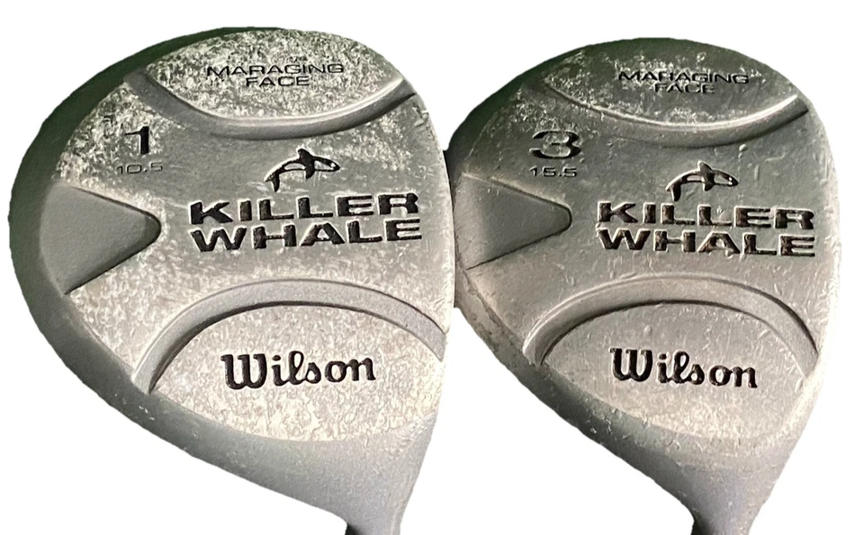 Juego de madera Wilson Killer Whale Maraging 1W,3W Orca regular grafito nuevas empuñaduras diestro  Foto 2 de 4