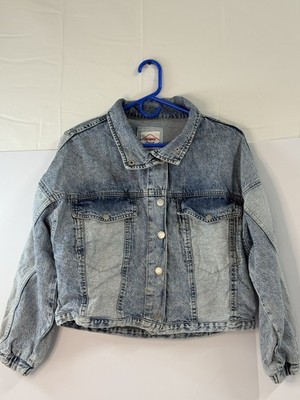 Lee Cooper British Original Denim Blue Jean Jacket Size S  