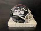 Lawrence Taylor Autographed Signed New York Giants “Bad MFr” Mini Helmet Beckett