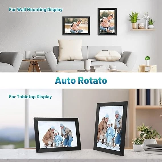 7/8/10.1 Inch WiFi Smart Digital Picture Frame 16GB 32GB IPS HD Touchscreen - Image 3 of 4