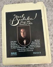 Neal Sedaka 8 Track Tape Sings His Greatest Hits