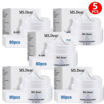 Blackhead 80PCS Removal Nose Pore Mask Cleansing Strips Peel Off Spots Removal