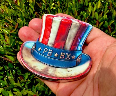 New York Yankees Police Security Uncle Sam Hat Bronx Challenge