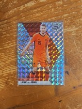 Luuk De Jong 2021 Mosaic Soccer UEFA Euro Silver Mosaic Card #145 Netherlands 