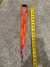McDonalds 18" Lanyard Keychain - Red
