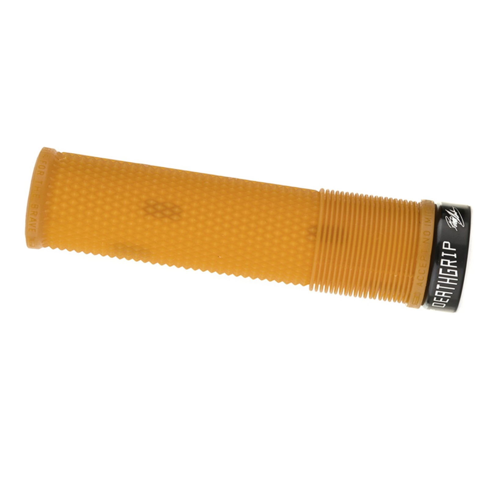 DMR Brendog Flangeless DeathGrip 130mm, Kraton Rubber, Waffle - Knurled Grip