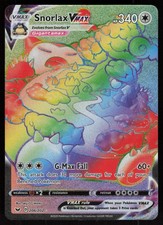 Snorlax VMAX 206/202 Rara Spada Arcobaleno e Scudo Pokemon
