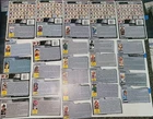 Lot of 27 Vintage GI Joe File Cards Hasbro Character Bios Plus Advertising Items
