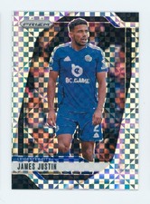 2024-25 James Justin Panini Prizm Lucky Envelopes Leicester City Card 3/8