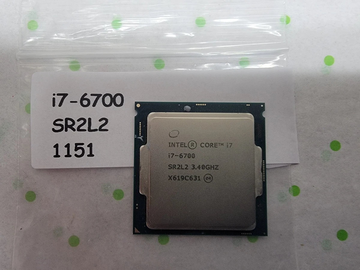 Intel Core i7-6700 Processor Model Computer Processors (CPUs) for