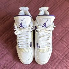 Size 8.5 - Jordan 4 Retro Mid Purple Metallic for sale  display picture 2