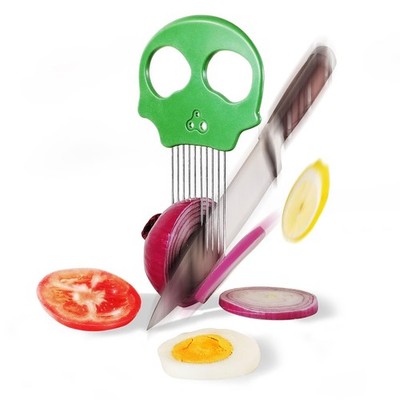 Lovfult Stainless Steel Onion Cutter - Multi-Function Vegetable Cutter & Herb St
