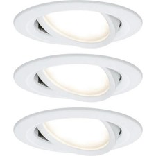 Paulmann 41306 Nova Recessed LED Lamp Single Color LED 18W White
