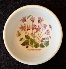 Portmeirion The Botanic Garden Cyclamen Cereal Bowl - Pre-owned 